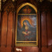 Fotografia przedstawiająca Copy of the painting of Our Lady of the Dawn Gate in the Saint-Séverin church in Paris