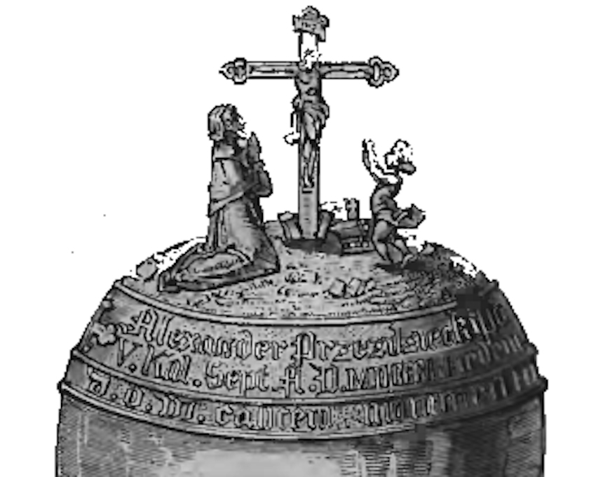 Photo montrant Description of the storage box for the Blessed Sacrament in the church of Nismes