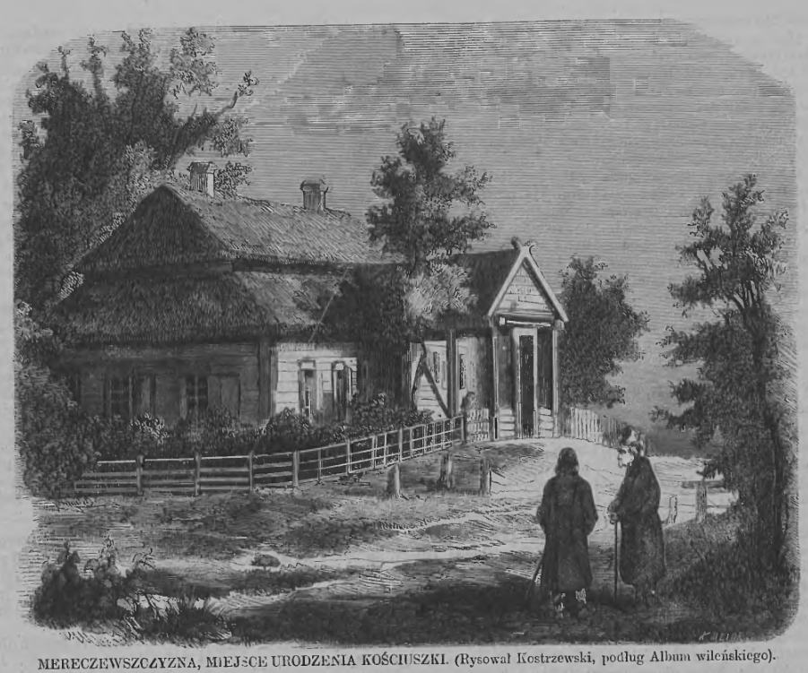 Fotografia przedstawiająca Description of Mereczewszczyzna, birthplace of Tadeusz Kościuszko