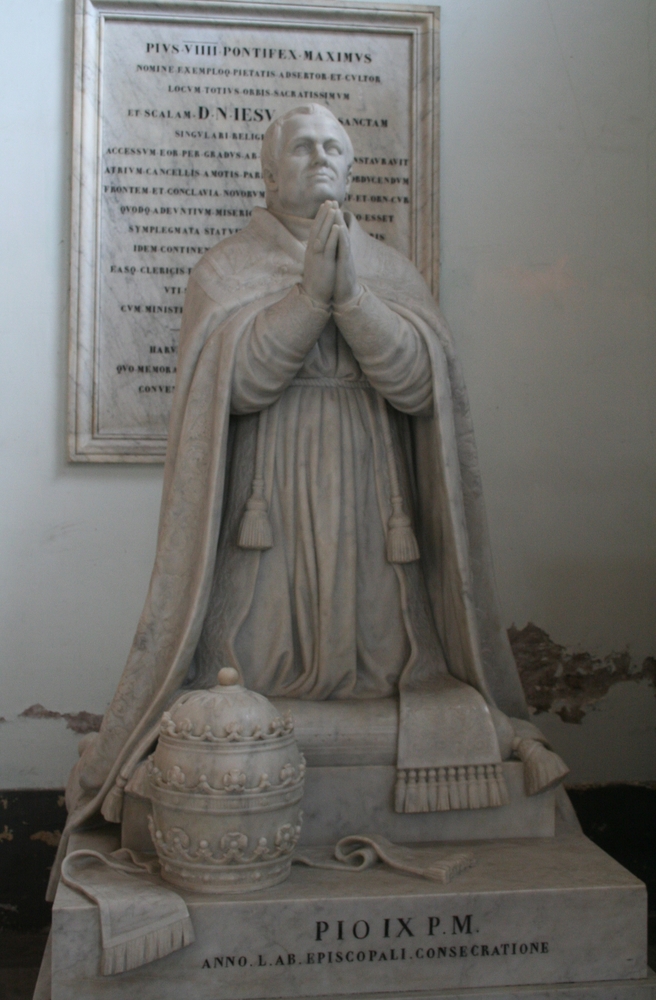 Fotografia przedstawiająca Pomnik papieża Piusa IX autorstwa Tomasza Oskara Sosnowskiego w Rzymie