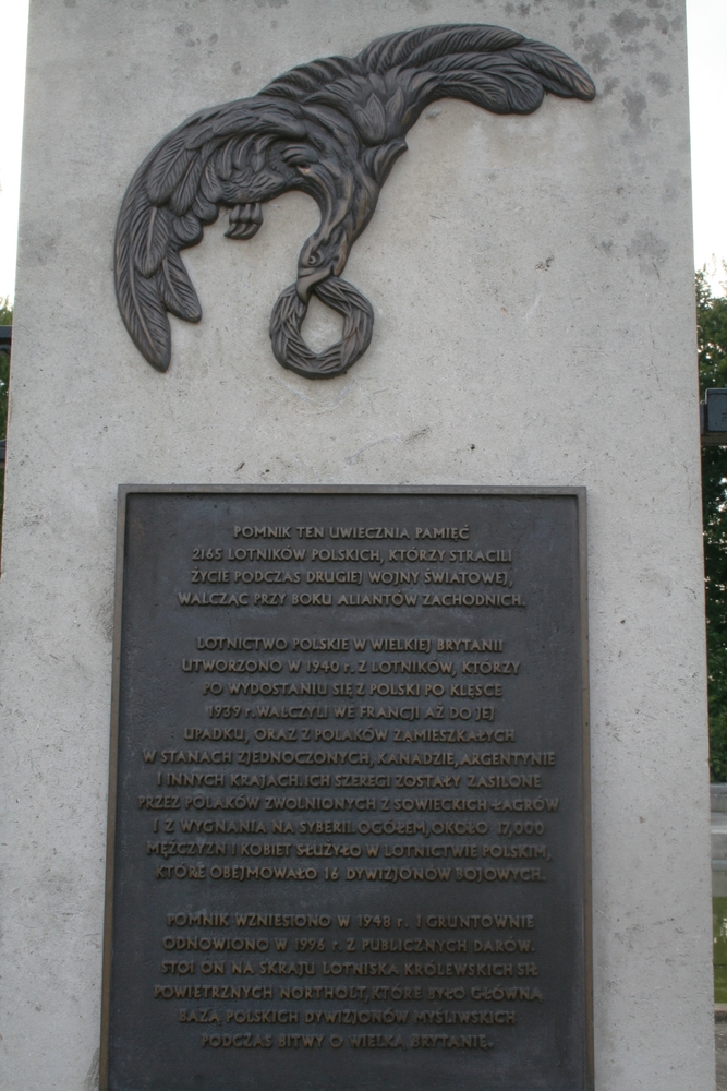 Photo montrant Polish Airmen Memorial in Northolt