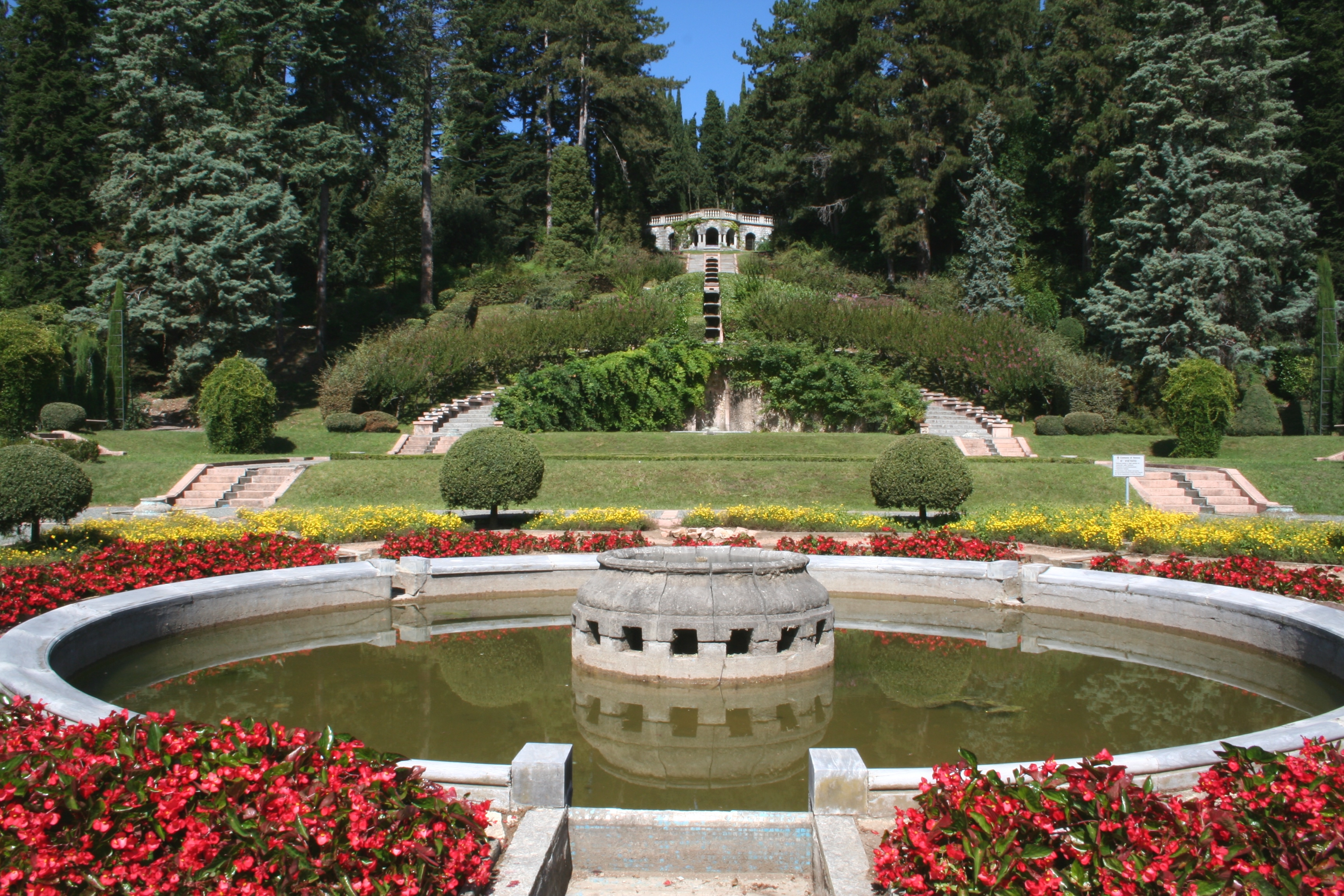 Fotografia przedstawiająca Ogrody Villa Toeplitz w Varese