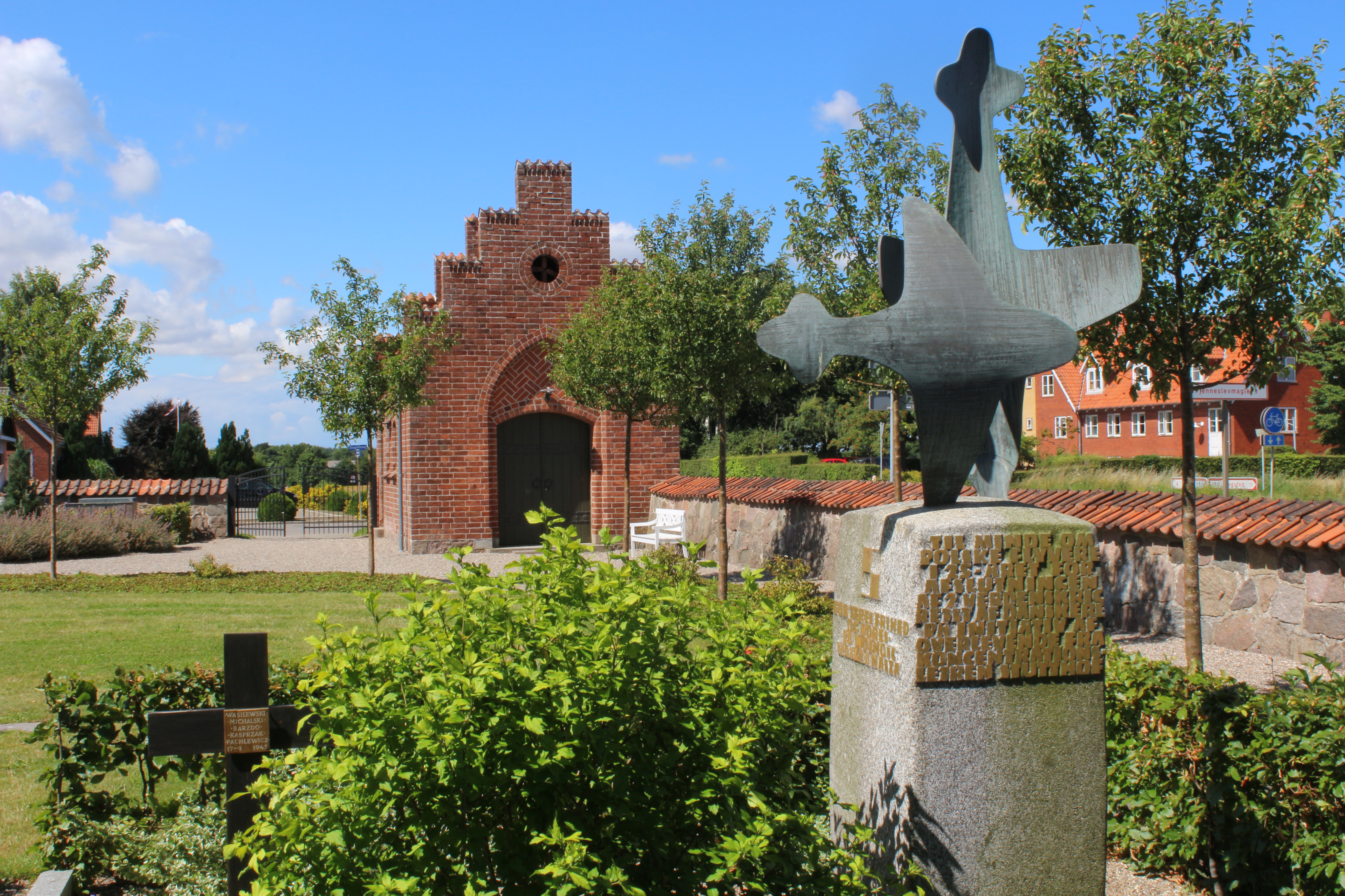 Photo montrant Polish Airmen Monument in Slaglille