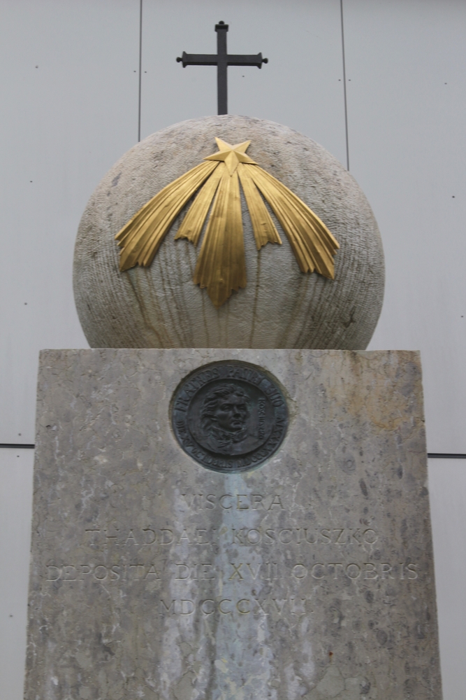 Fotografia przedstawiająca Monument to Tadeusz Kościuszko in Zuchwil