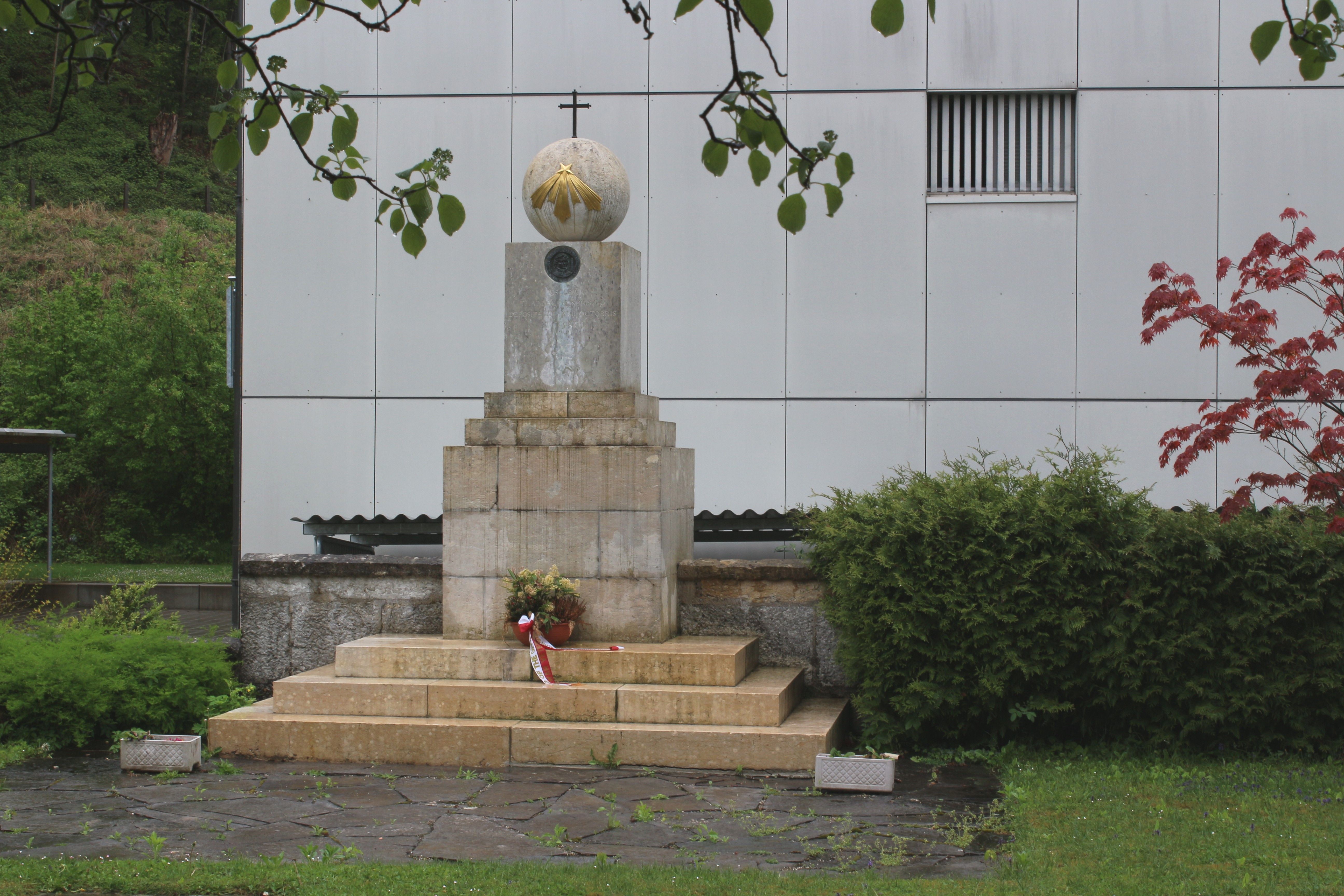Fotografia przedstawiająca Pomnik Tadeusza Kościuszki w Zuchwil