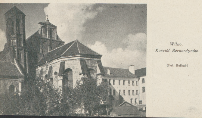 Kościół św. Franciszka i św. Bernardyna w Wilnia, fot. Jan Brunon Bułhak