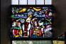 Photo montrant Stained glass windows by Jan Janczak in the Chapel of St Joseph in Oberhof