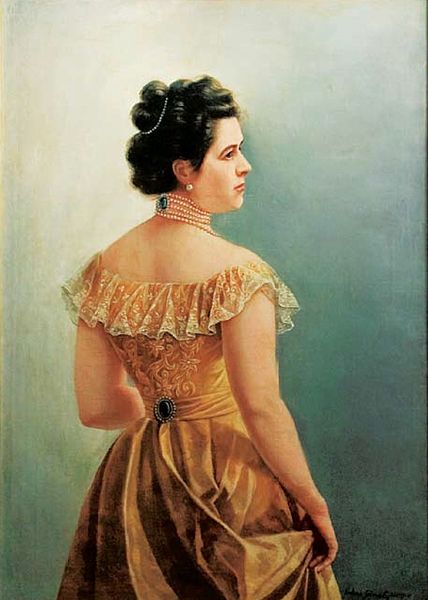 Helena Eydziatowicz, portrait of Janina Umiastowska, 1902.