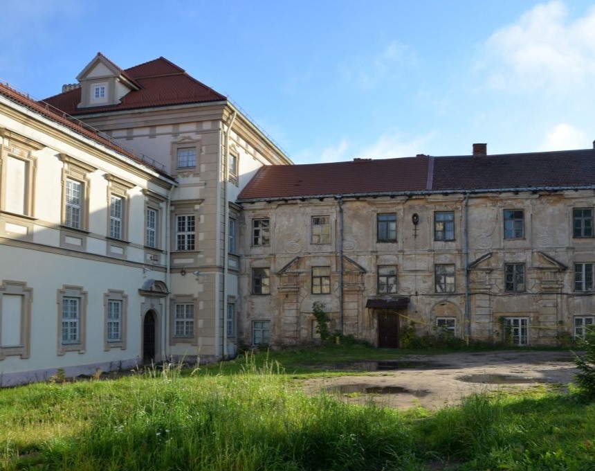 Le palais de Janusz et Radziwill à Lukiszki à Vilnius
