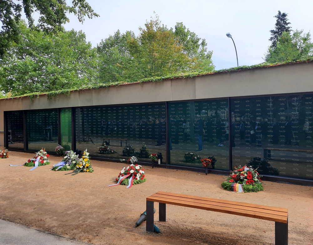 Mass grave of the Sachsenhausen concentration camp victims at the Altglienicke cemetery