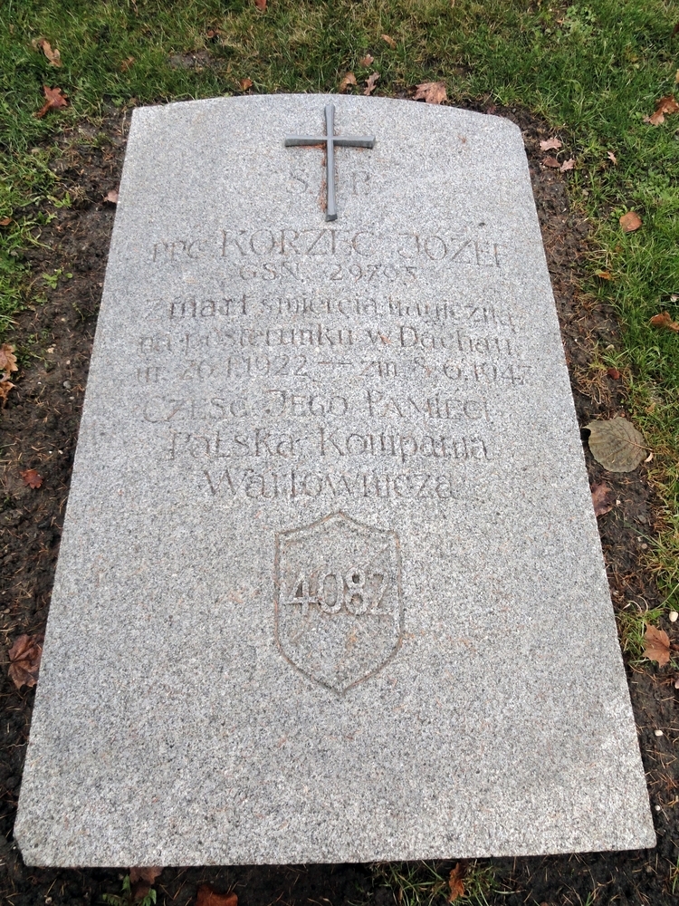 Fotografia przedstawiająca Cmentarz więźniów KL Dachau