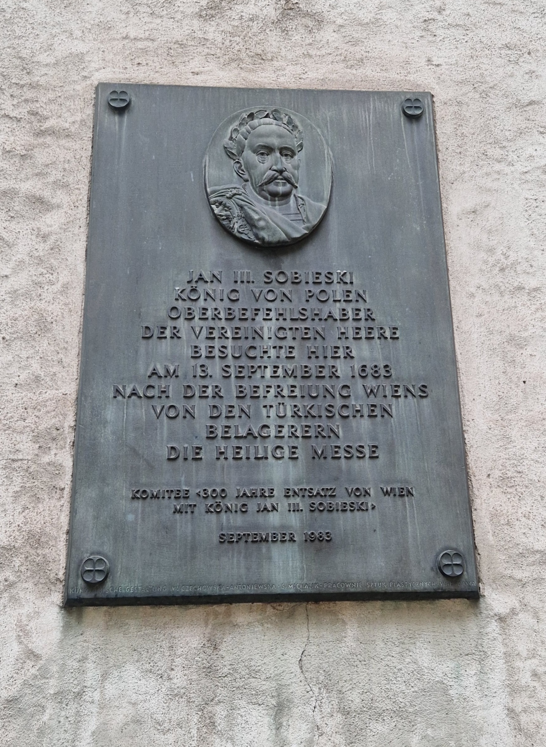 Fotografia przedstawiająca Pomniki Jana III Sobieskiego i inne upamiętnienia