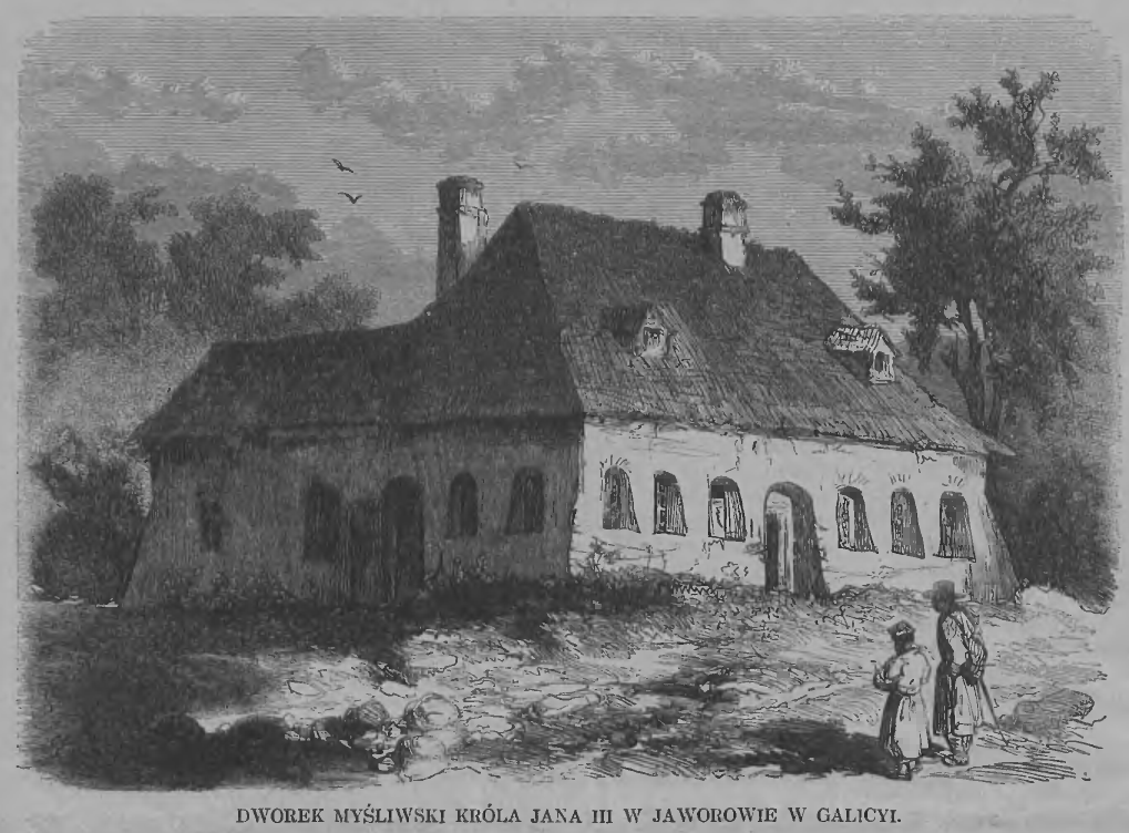 Fotografia przedstawiająca Description of the hunting lodge of King Jan III Sobieski in Yavrovo