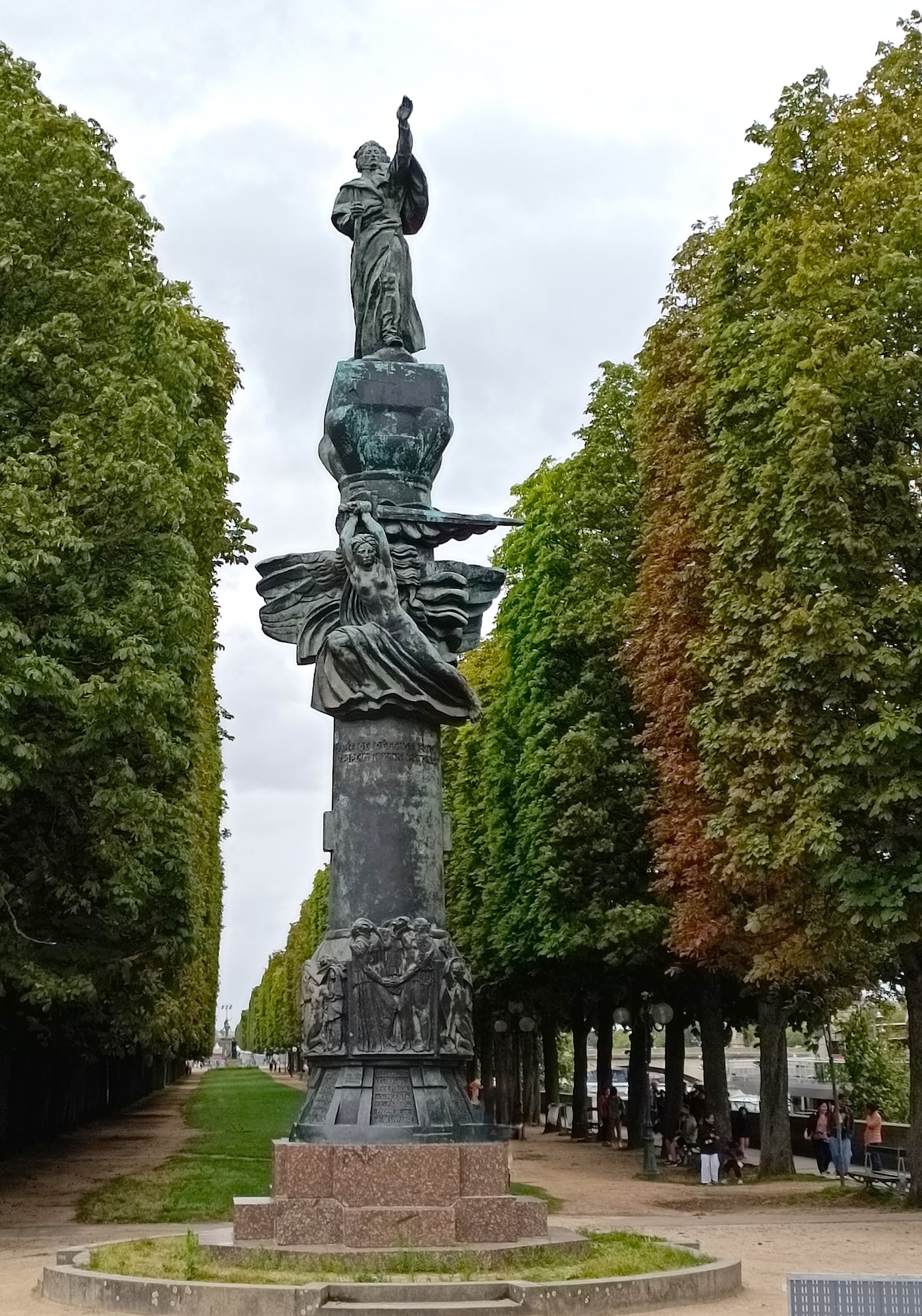 Monument to Adam Mickiewicz in Paris