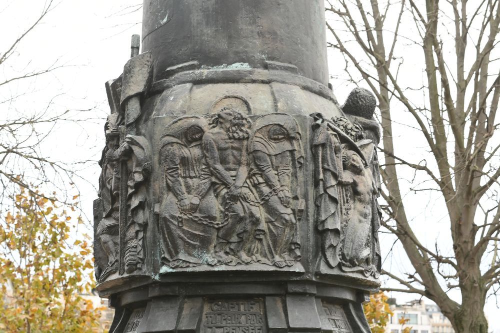 Photo showing Monument to Adam Mickiewicz in Paris