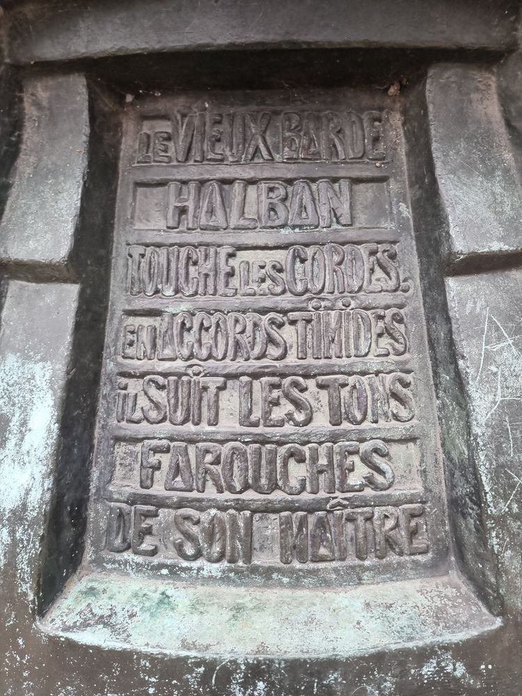 Photo showing Monument to Adam Mickiewicz in Paris