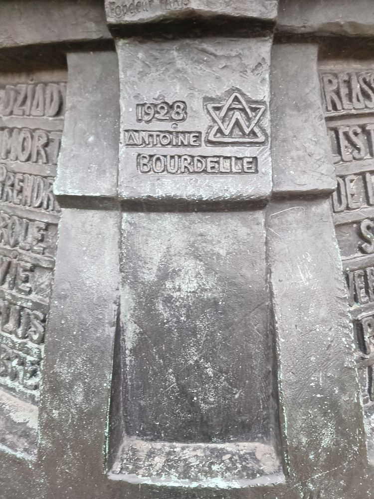 Photo showing Monument to Adam Mickiewicz in Paris