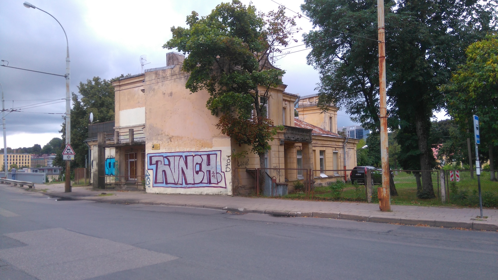 Building of the former Polish Radio Station in Vilnius