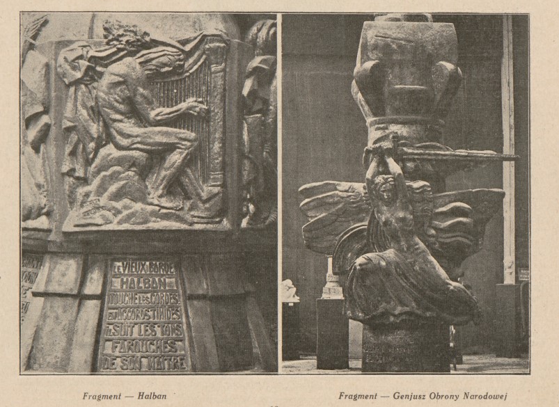 Fotografia przedstawiająca Rozmowa z rzeźbiarzem Antoine Bourdellem na temat pomnika Mickiewicza