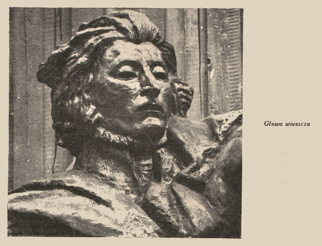 Photo showing Interview with sculptor Antoine Bourdell on the Mickiewicz monument in the magazine \"World\"