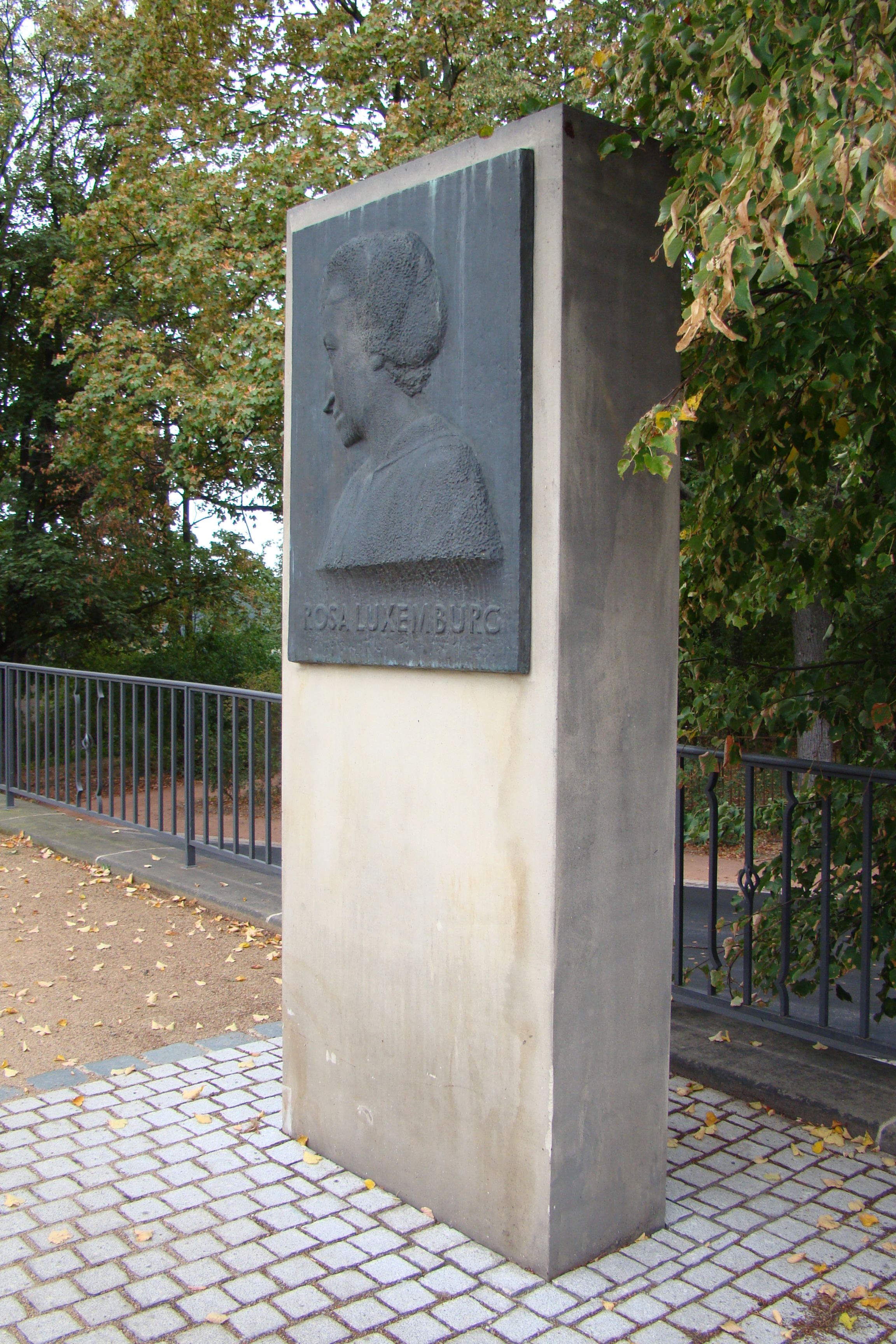 Rosa Luxemburg Monument in Dresden
