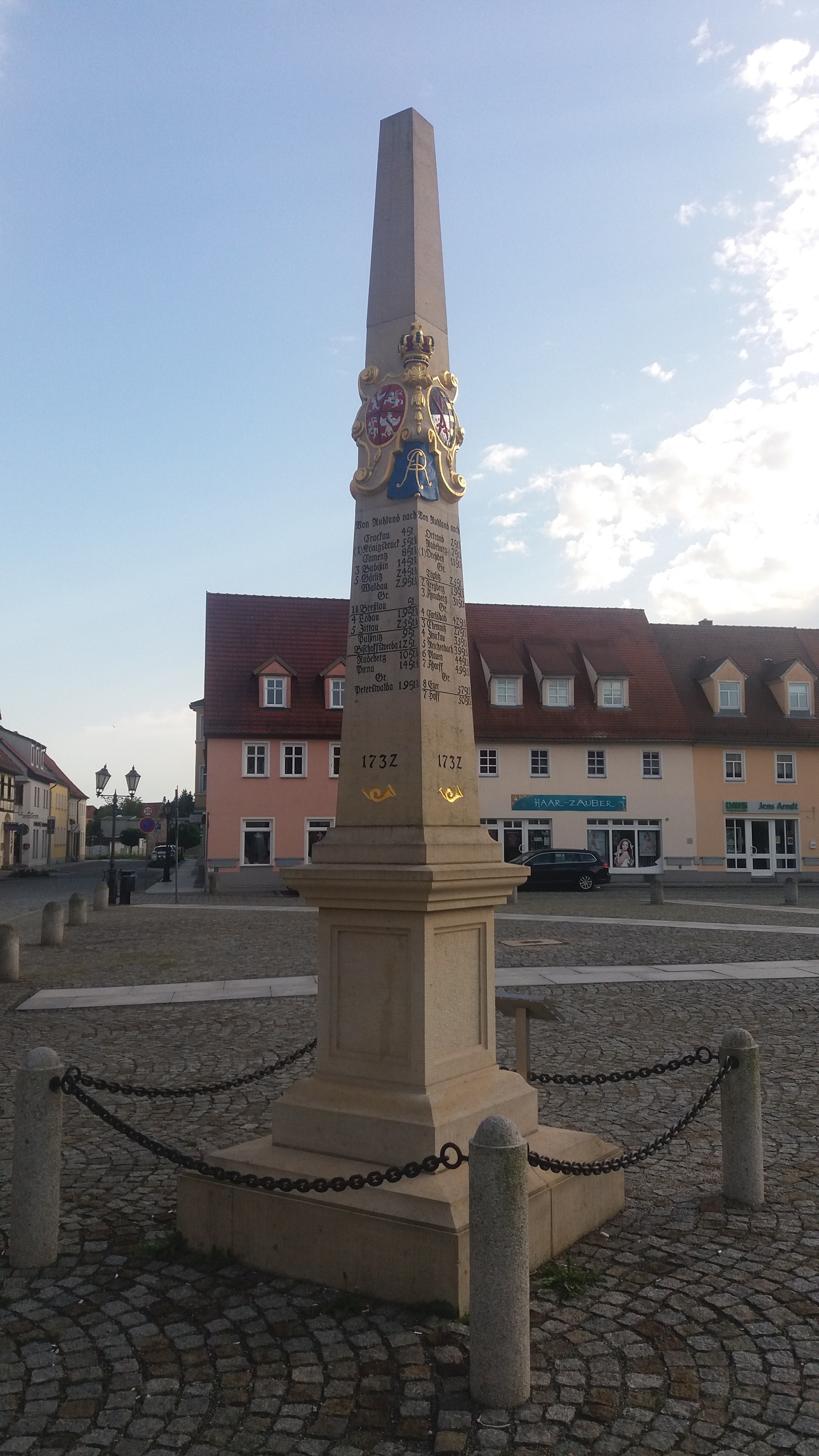 Polish-Saxon post, 1732, Ruhland, Germany