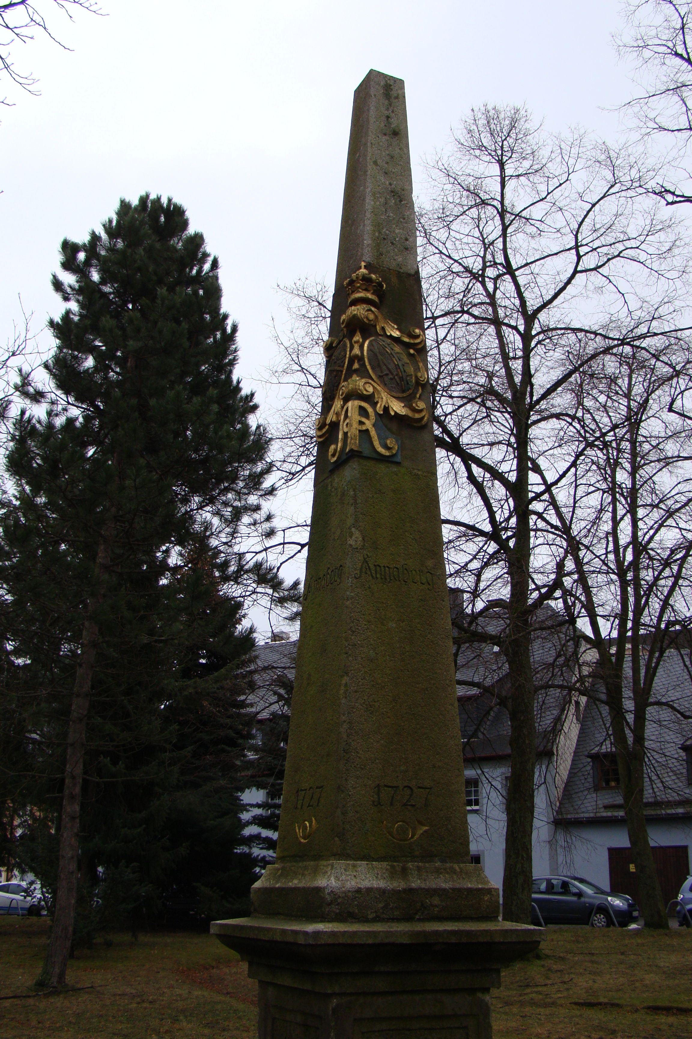 Polish-Saxon post office in Annaberg-Buchholz