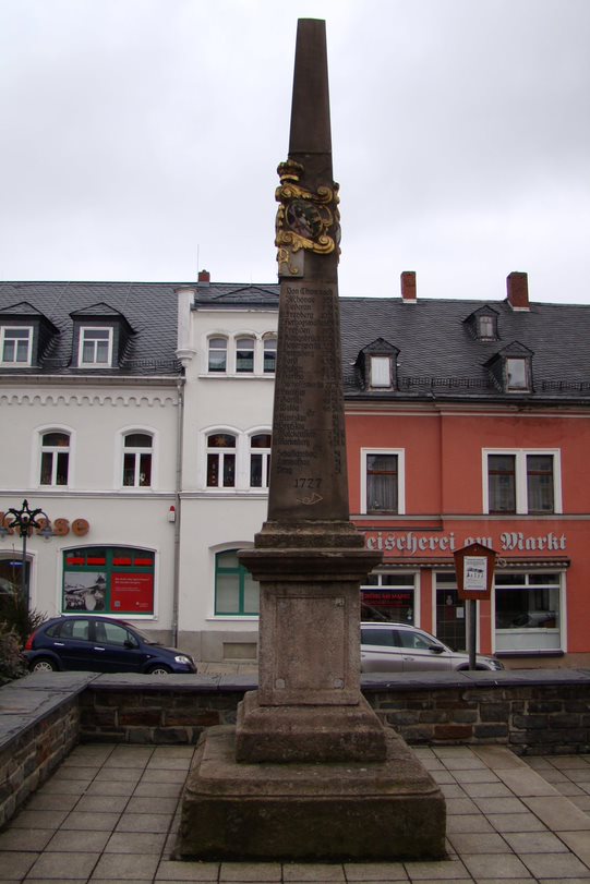 Polish-Saxon post office in Thum