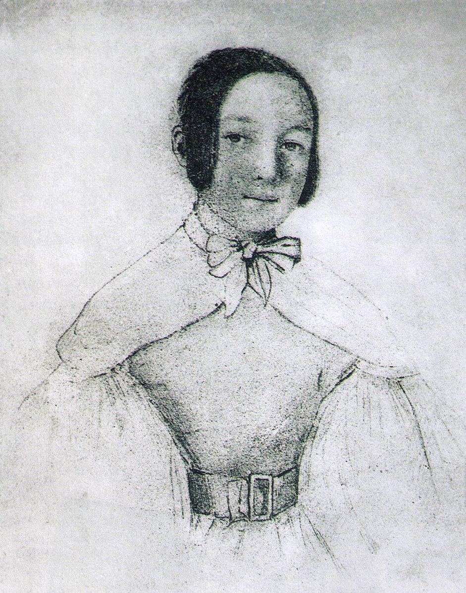 Self-portrait of Maria Wodzińska