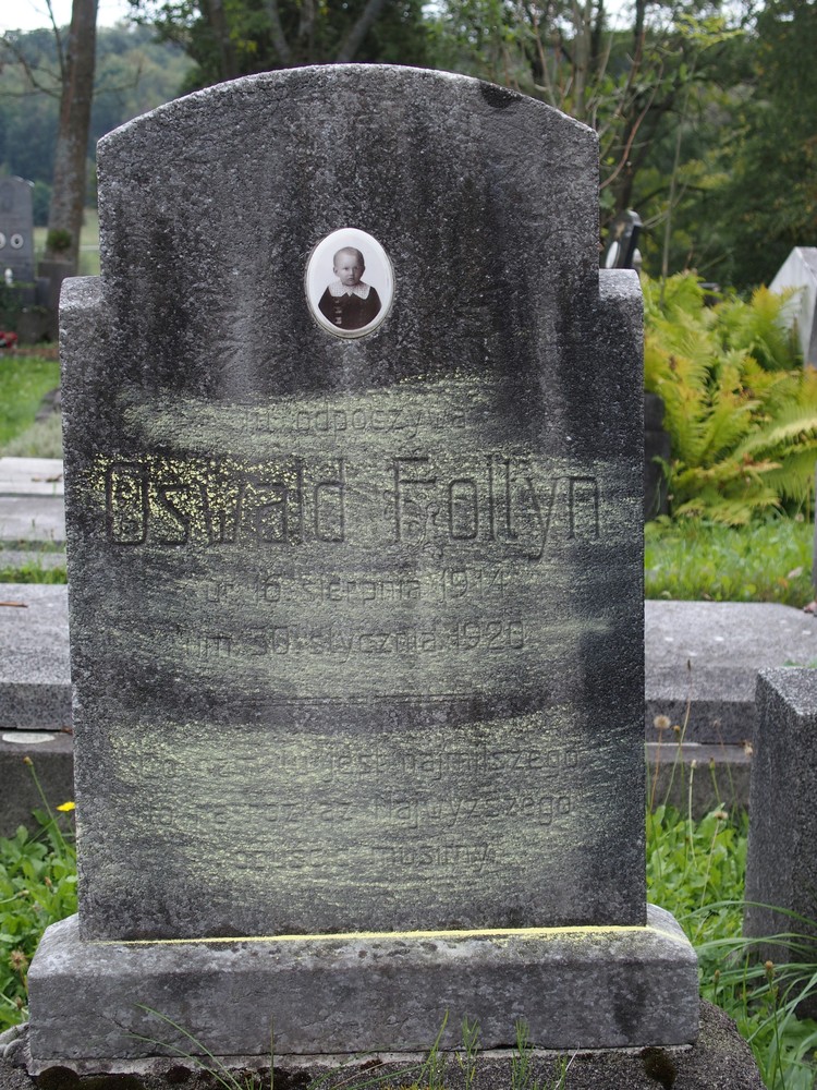Photo montrant Tombstone of Oswald Foltyn