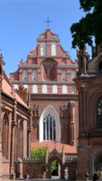 St Francis and St Bernard Church in Vilnius