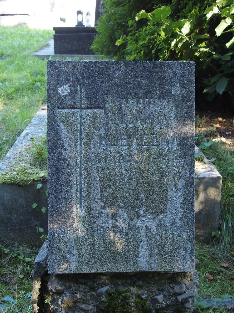 Fotografia przedstawiająca Tombstone of Zuzanna Kubachkova