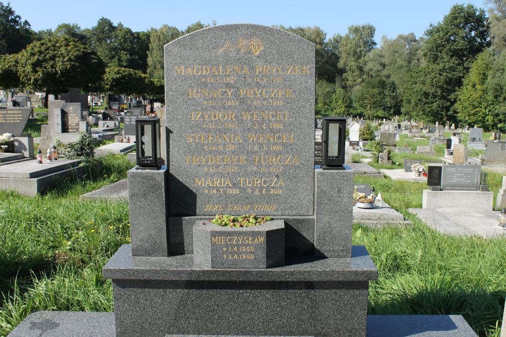 Tombstone of the Pryczek, Wencel and Turcza families