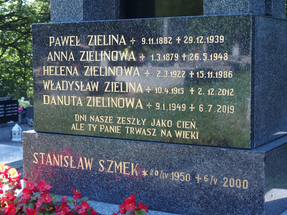 Photo montrant Tombstone of the Zielin family