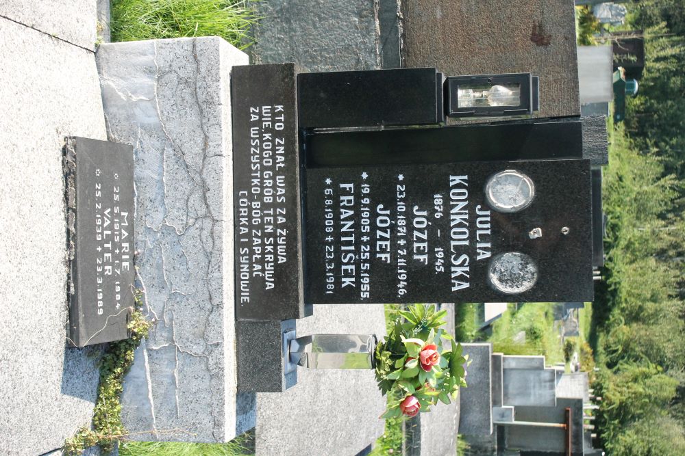 Tombstone of the Konkolski family