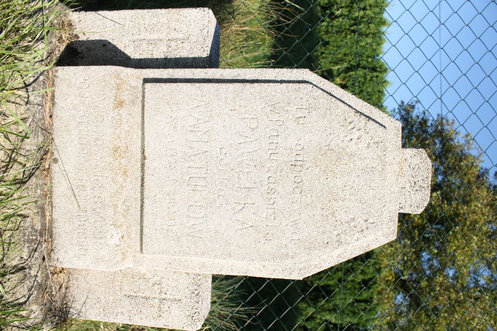 Tombstone of Pavelka A'Amatulas
