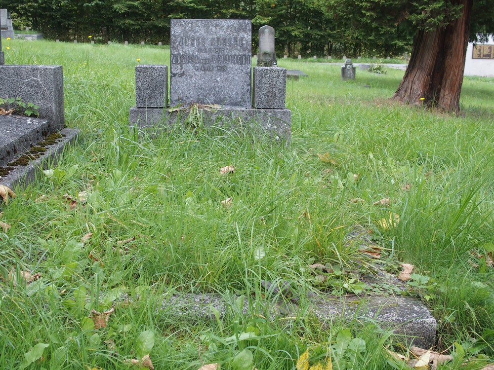 Nagrobek Józefy Goetze i Józefa Goetze, cmentarz w Karwinie (dzielnica Doły)