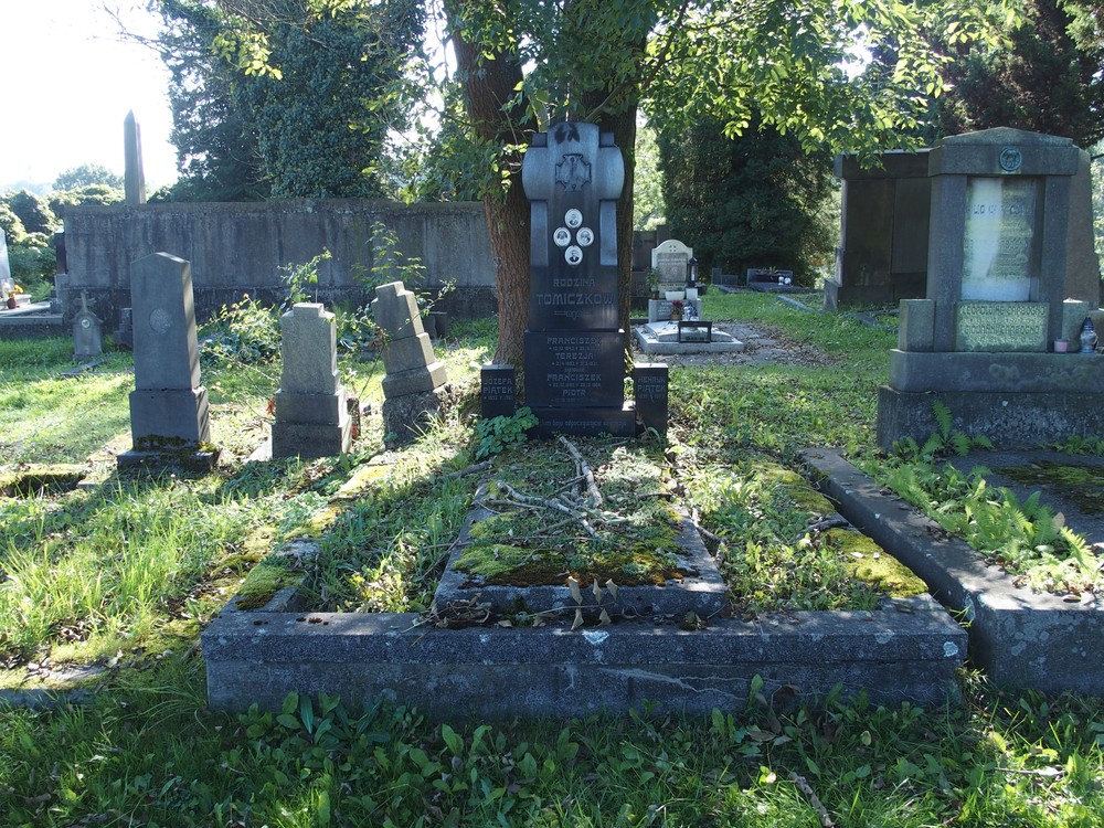 Fotografia przedstawiająca Tomiczek family tombstone