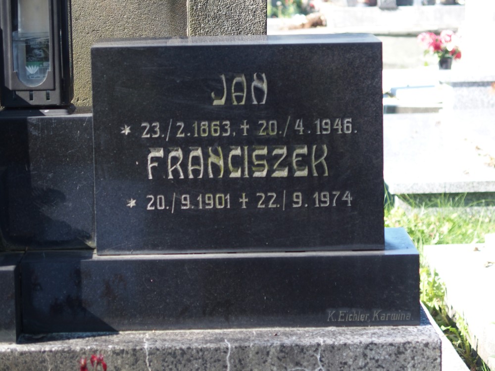 Fotografia przedstawiająca Tombstone of the Gruszkowa family