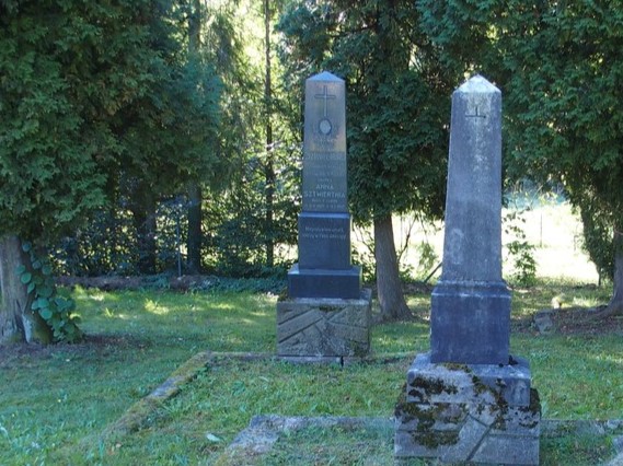 Fotografia przedstawiająca Tombstone of Anna and Paweł Sztwiertnia