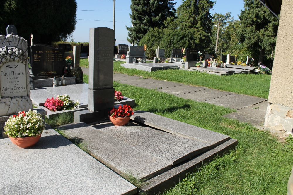 Tombstone of Anna and Jan Broda