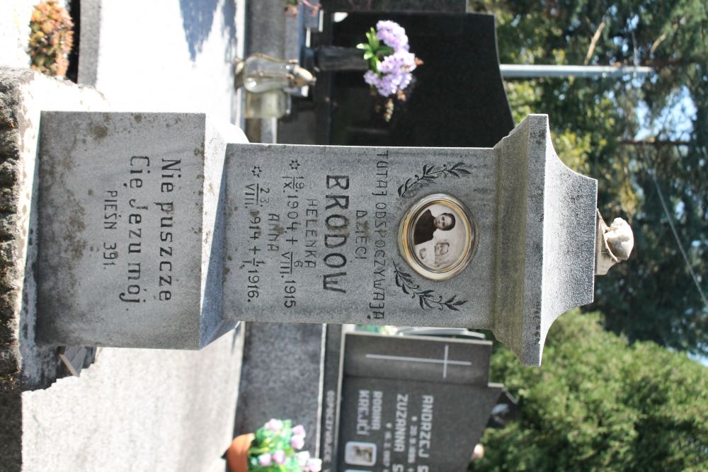 Tombstone of Helena and Anna Brody