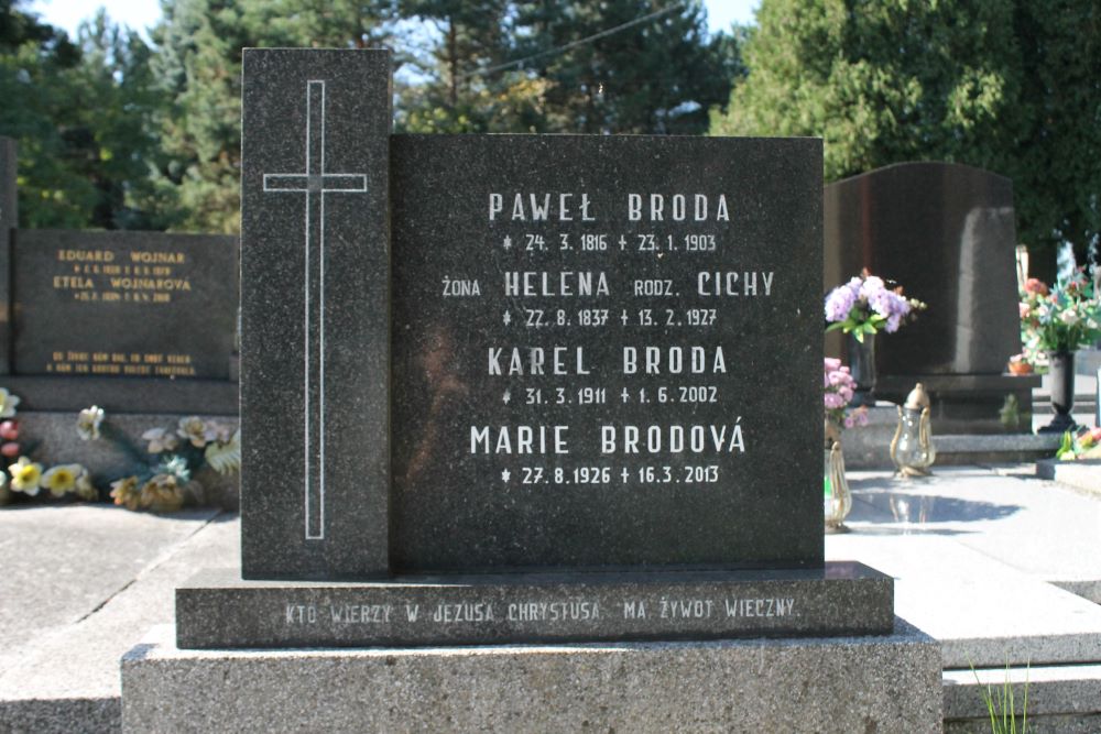 Tombstone of the Broda family