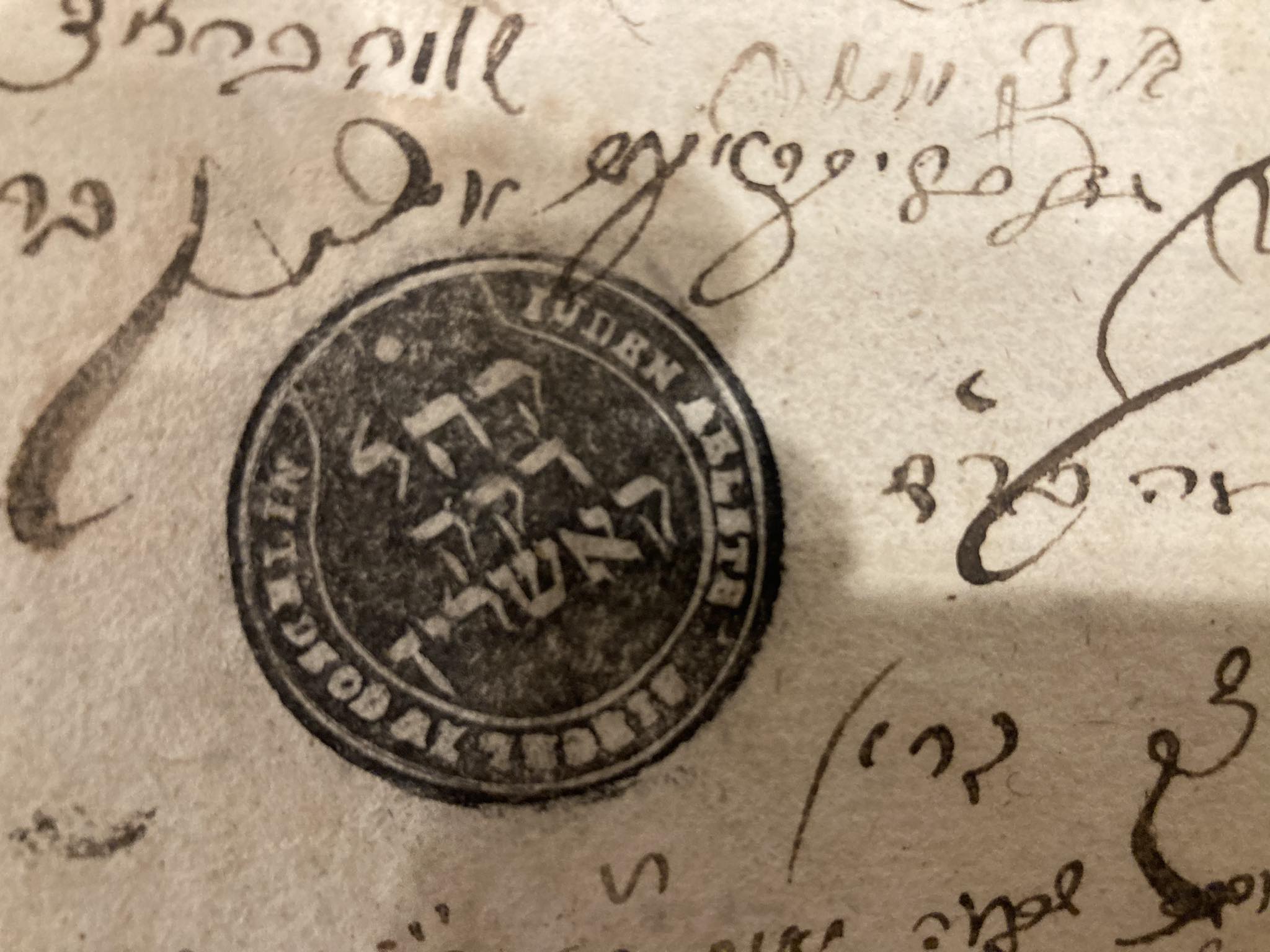 Pinkas - a manuscript from 1833 containing records of the history of the Jewish community in Murowana Goślina