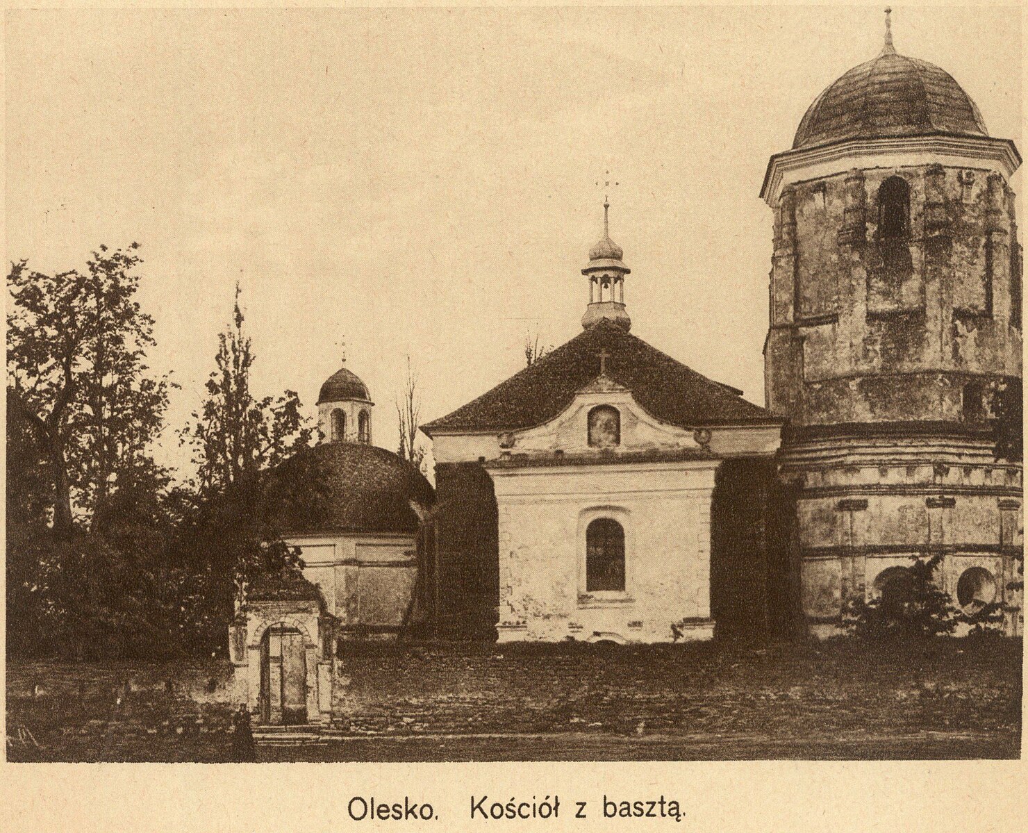 Holy Trinity Parish Church in Olesko