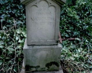 Nagrobek Kazimiery Gołeckiej, cmentarz w Boryczówce