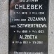 Fotografia przedstawiająca Chlebek family tombstone