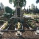 Photo showing Graves of World War II victims in the church cemetery