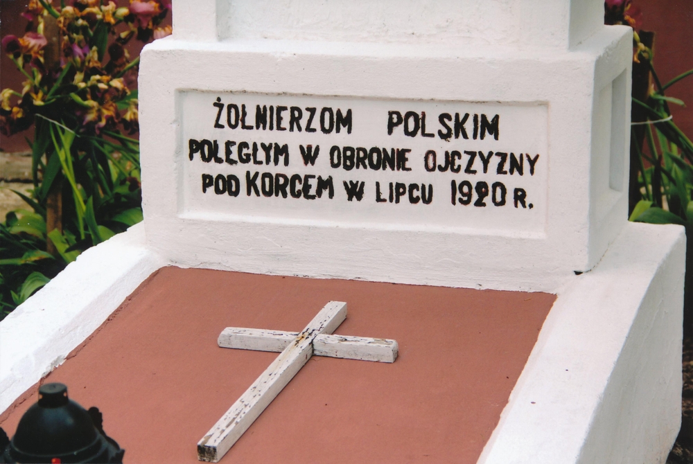 Grave of Polish soldiers killed in the Polish-Bolshevik war of 1920 at St Anthony's Church