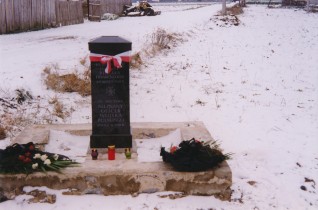 Grób oficera polskiego poległego w 1920 r.